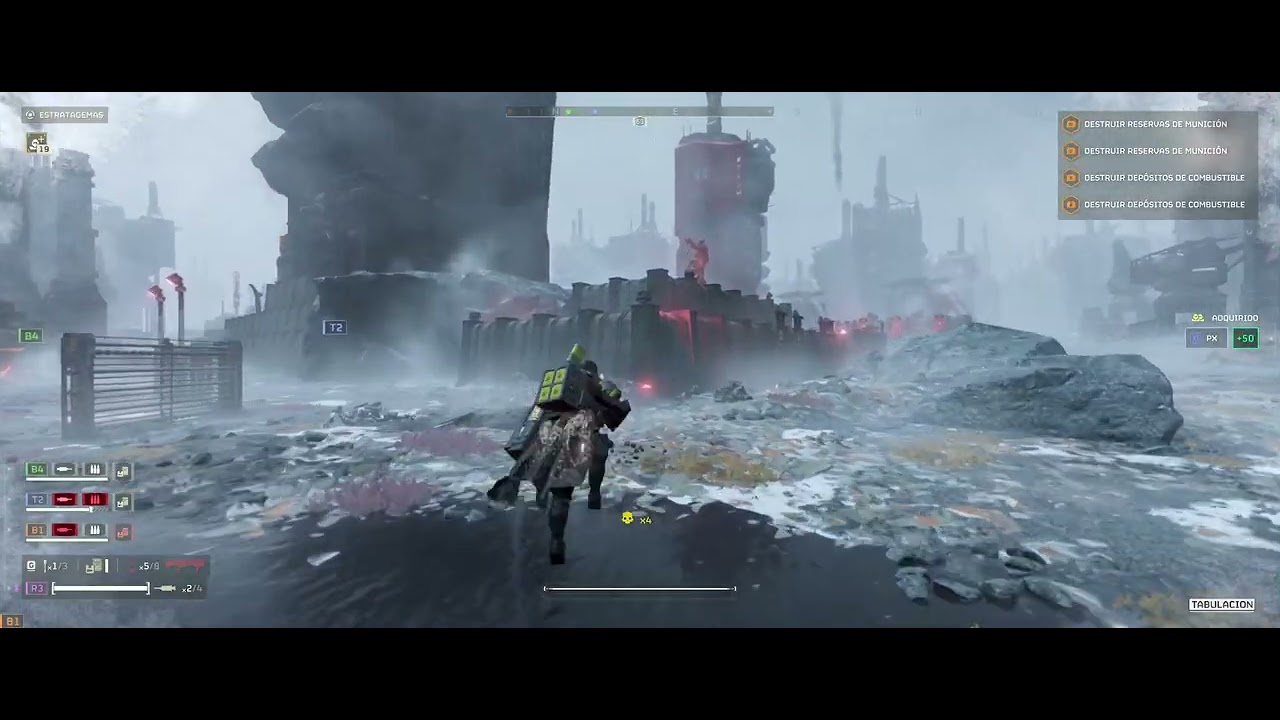 Helldivers 2 Atacando Cyberstan, contra Autómatas, superhelldiver! 5