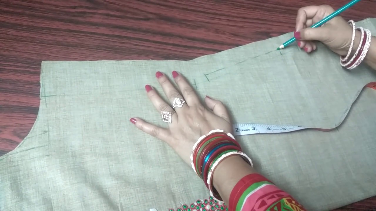 Easy to make side pocket in kurti