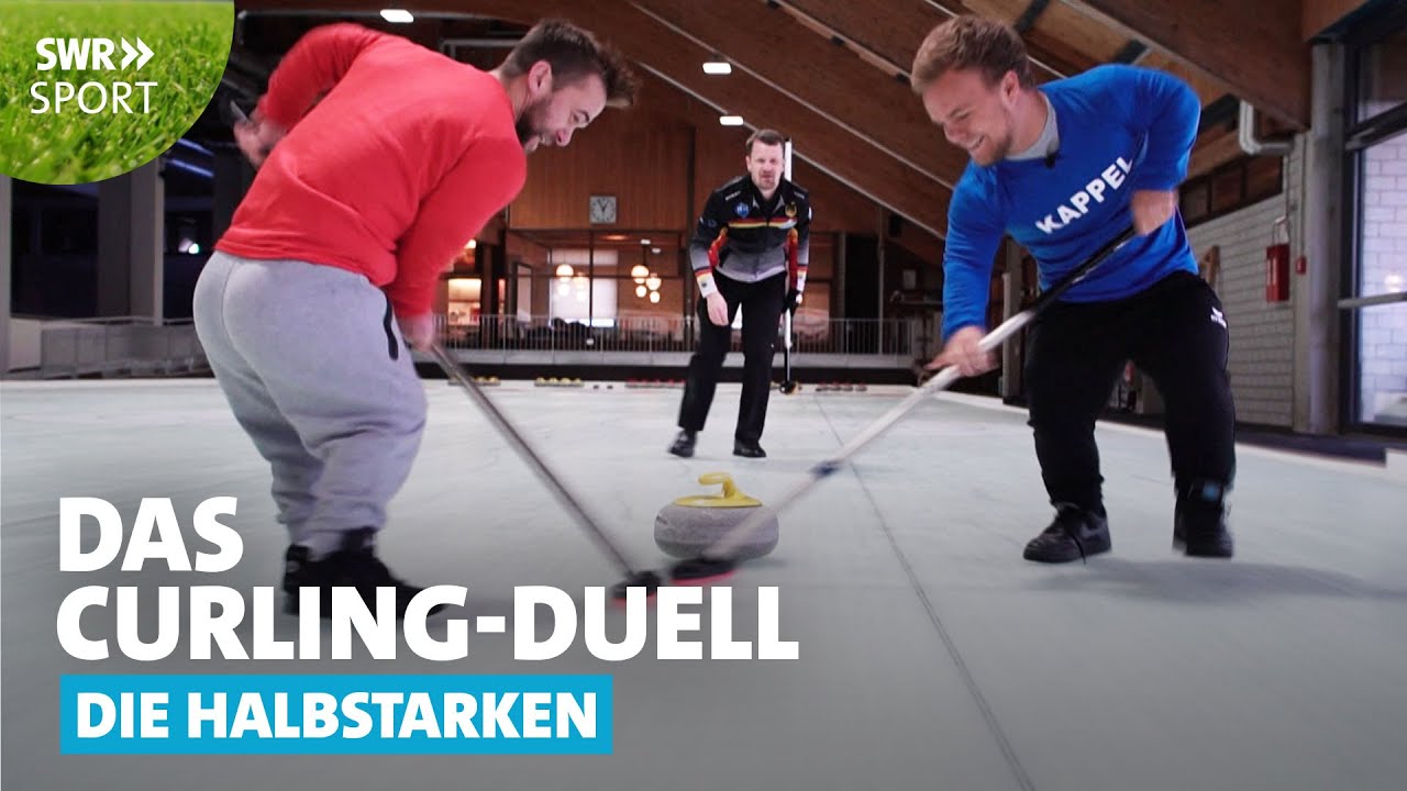 Niko Kappel vs. Mathias Mester: Die Curling-Challenge | SWR Sport
