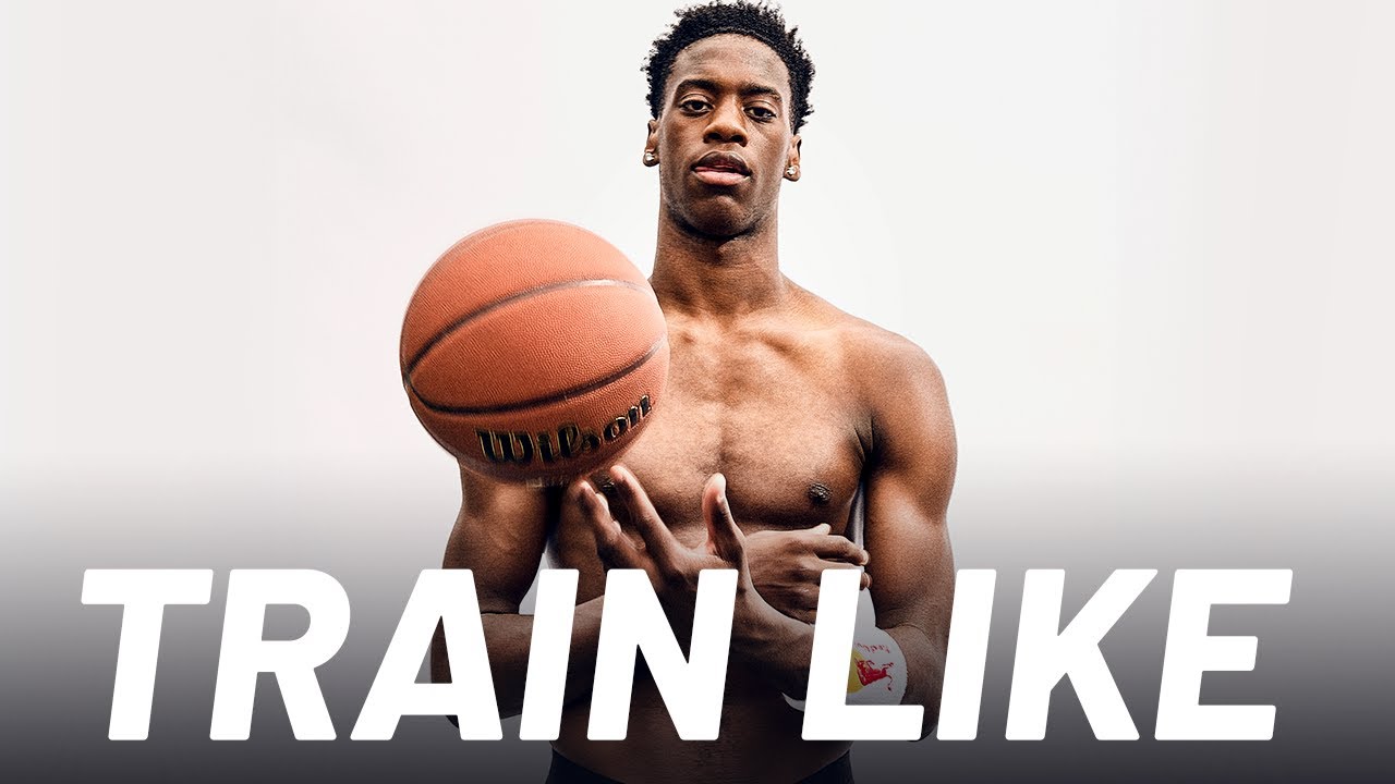 #1 Recruit AJ Dybantsa Shows His Strength Training Workout | Train Like | Men's Health