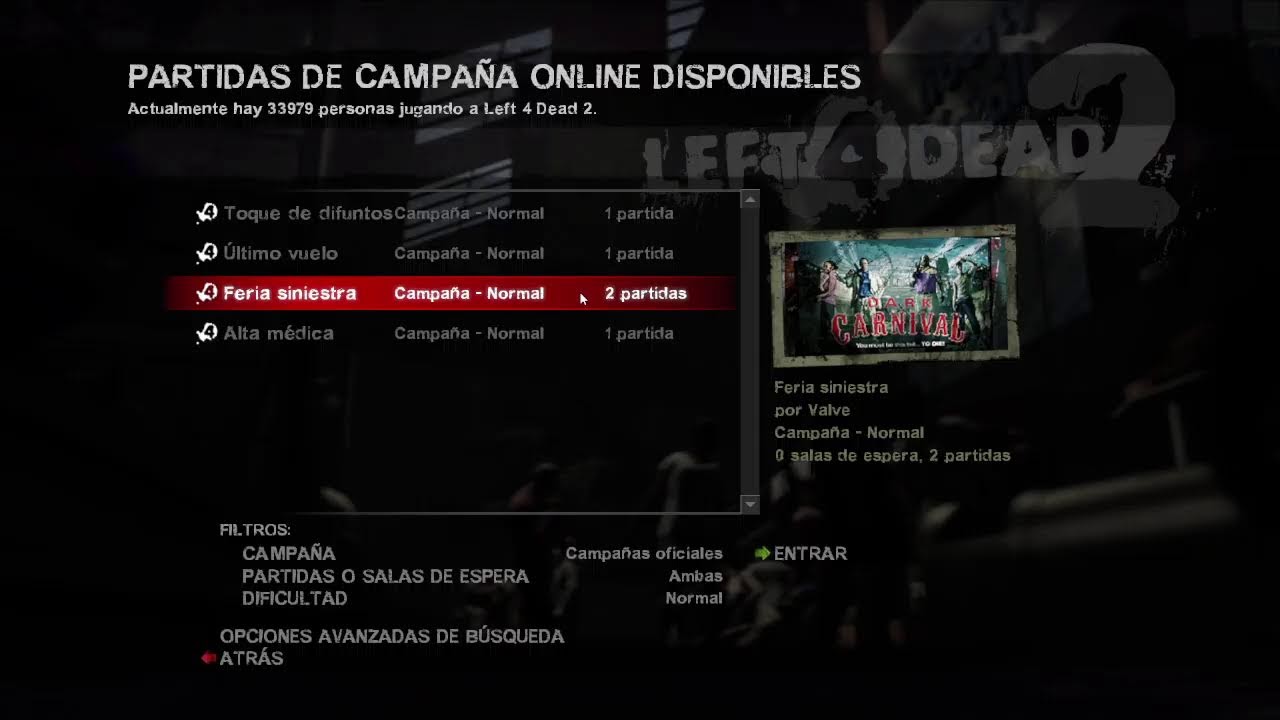 LEFT 4 DEAD 2 ENFRENTAMIENTO y LEFT 4 DEAD 1 CAMPAÑA EXPERTO