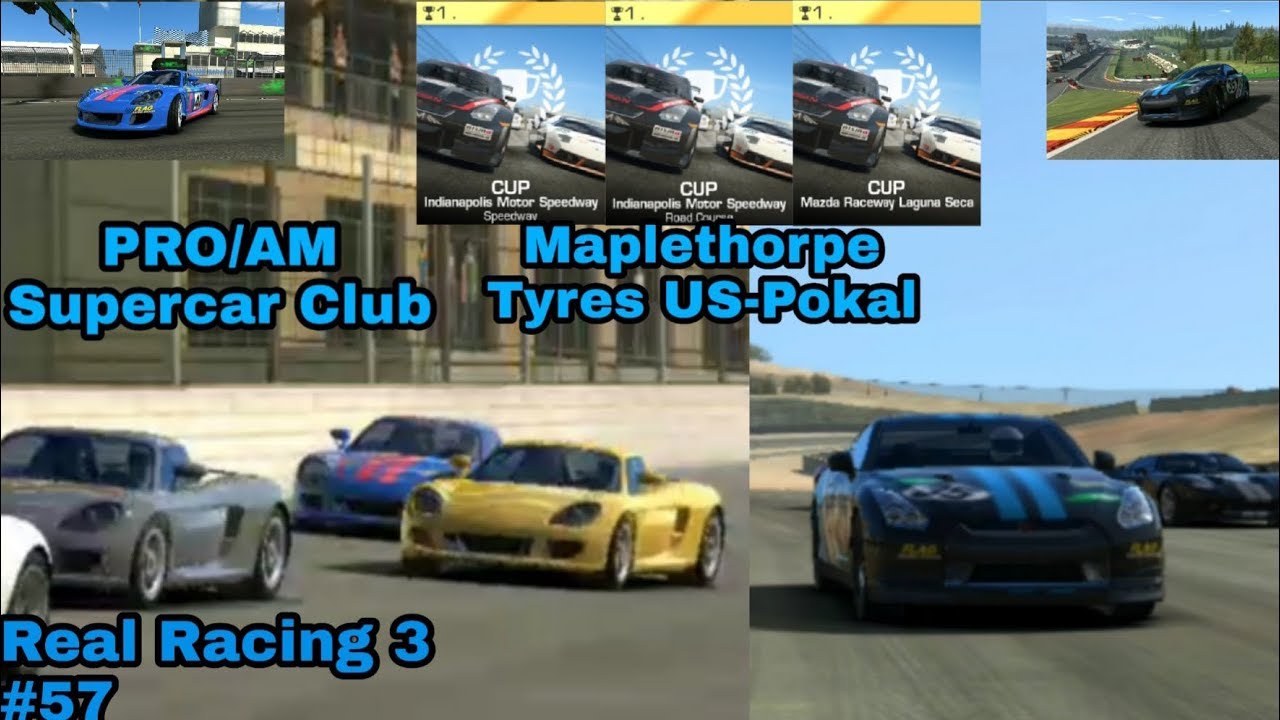 Der Maplethorpe Tyres US-Pokal Event in der Supercar Club Serie/Real Racing 3 #57