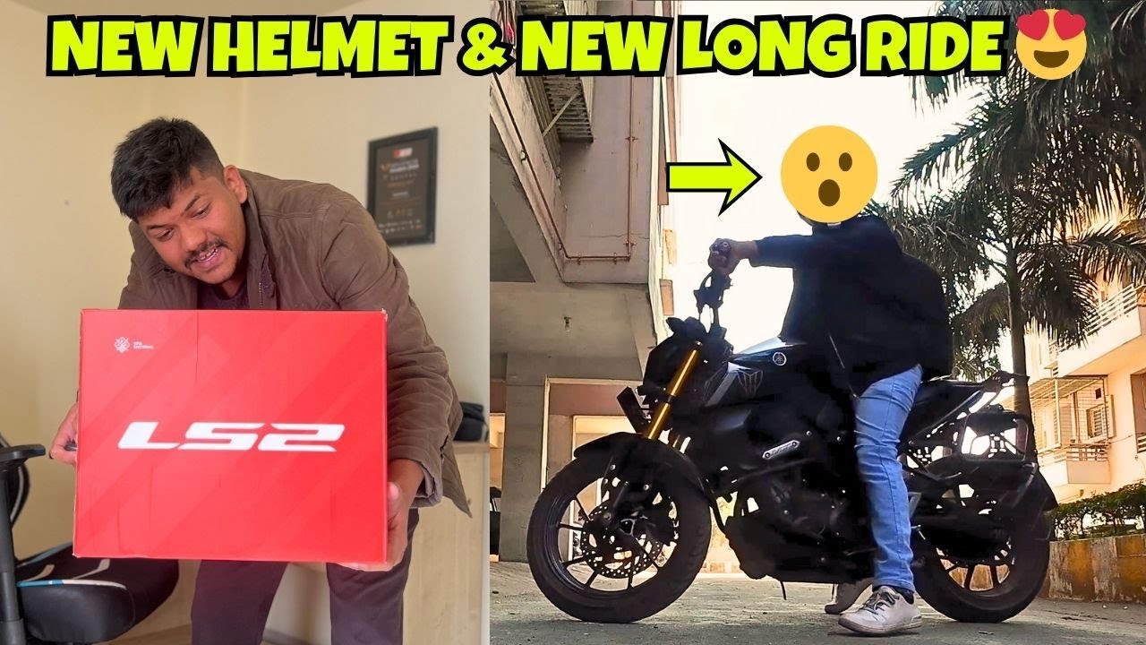 ALL SET FOR NEXT LONG RIDE ON MT-15 | NEW HELMET FOR NEW RIDE 😍