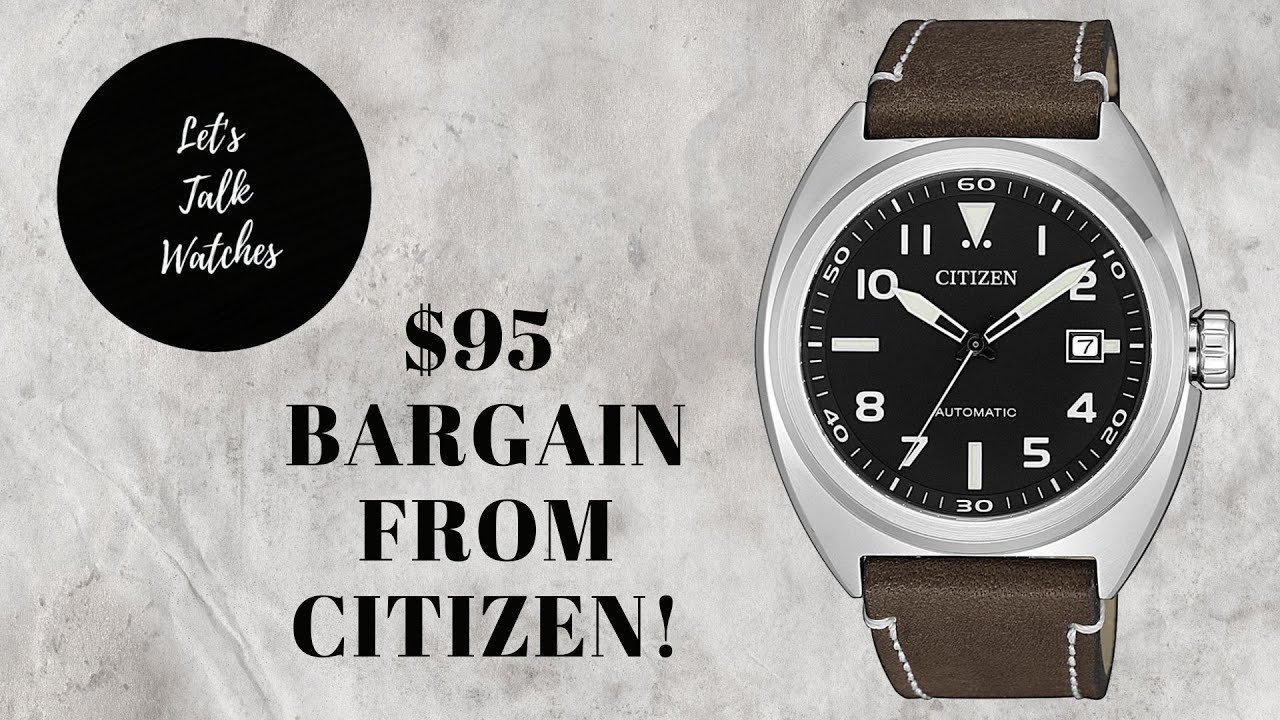 Quality Bargain from Citizen- NJ0100-11E