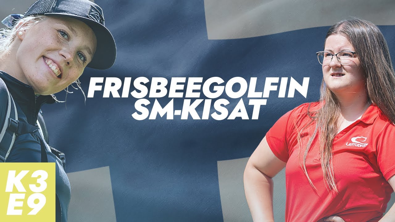 Frisbeegolfin SM 2024 | Naisten luokka | Kierros 3 E9 | Salonen,  Laine, Väisänen, Kindstedt
