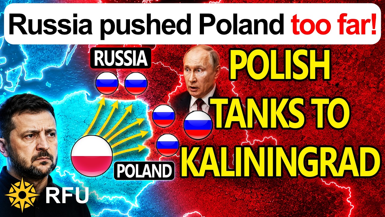 Standoff on the border after Russia burns a Polish drone factory