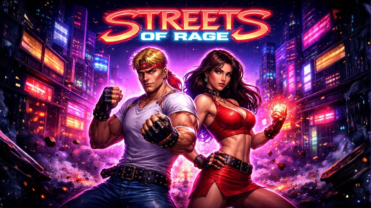 Neon Riot: Original Retro Synthwave (Streets of Rage Inspired)