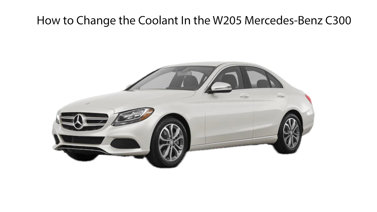 How to coolant level in Mercedes-Benz C300 (W205)