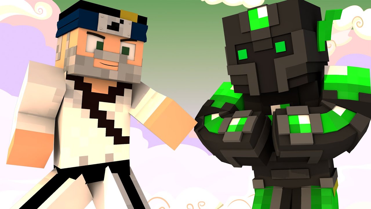 Minecraft | LOS NINJAS!! | Minijuego SKYWARS TEAM
