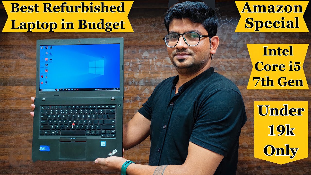 REFURBISHED LENOVO THINKPAD LAPTOP REVIEW | Amazon Refurbished | Best Budget Used Laptops