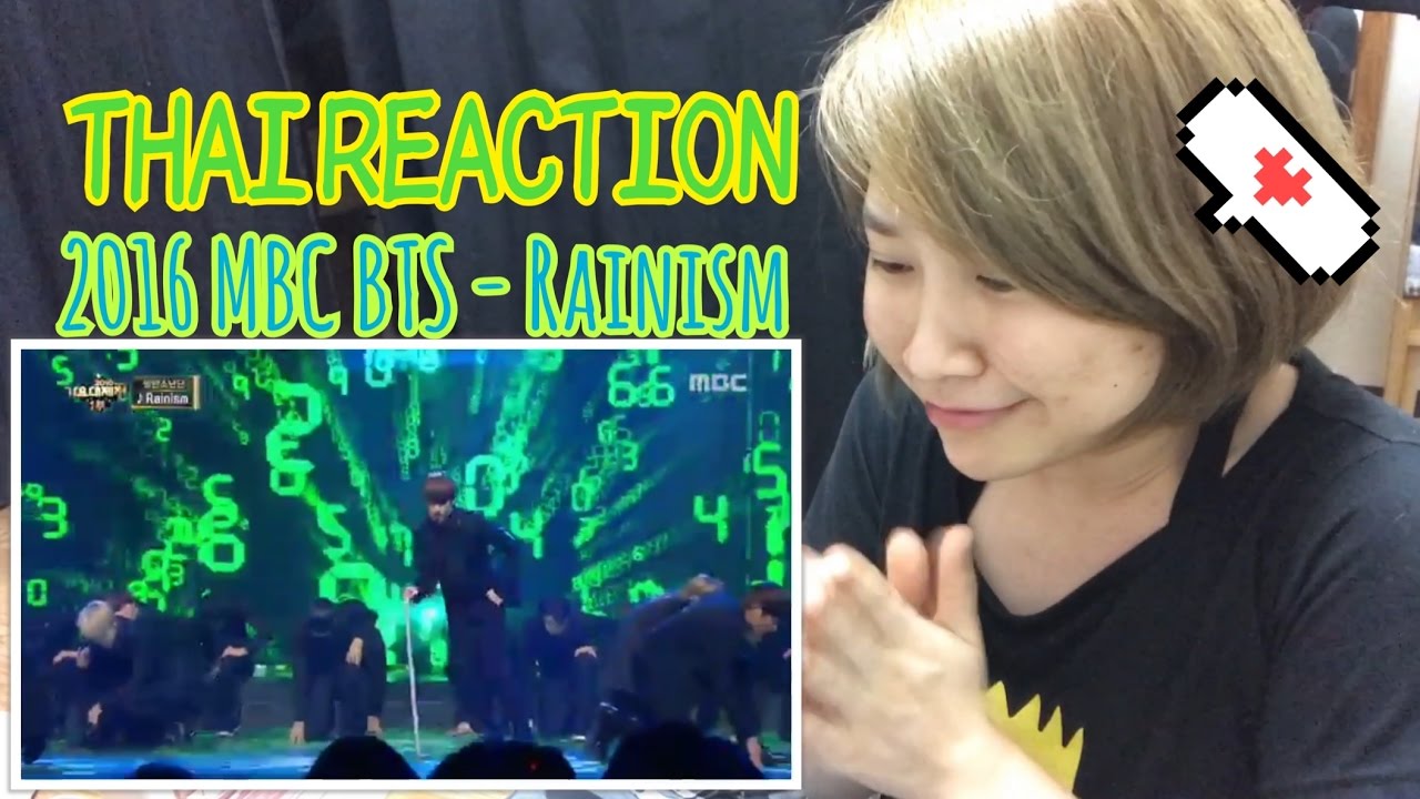 BTS - RAINISM + As I told you 2016 MBC Gayo (20161231) [[THAI REACTION]]#18