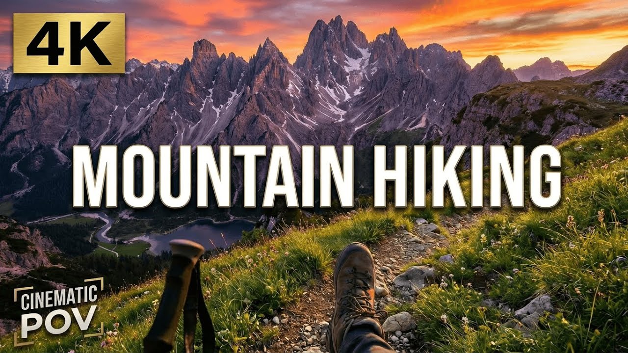 POV Mountain Walk 🏔️ 4K Ultra HD
