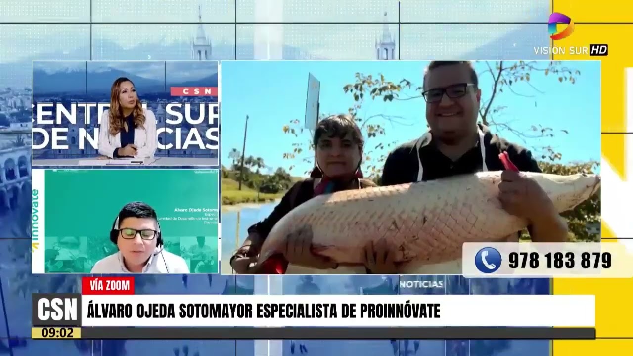 Entrevista | Financia tu proyecto de innovación, tecnología o emprendimiento | Visión Sur Arequipa