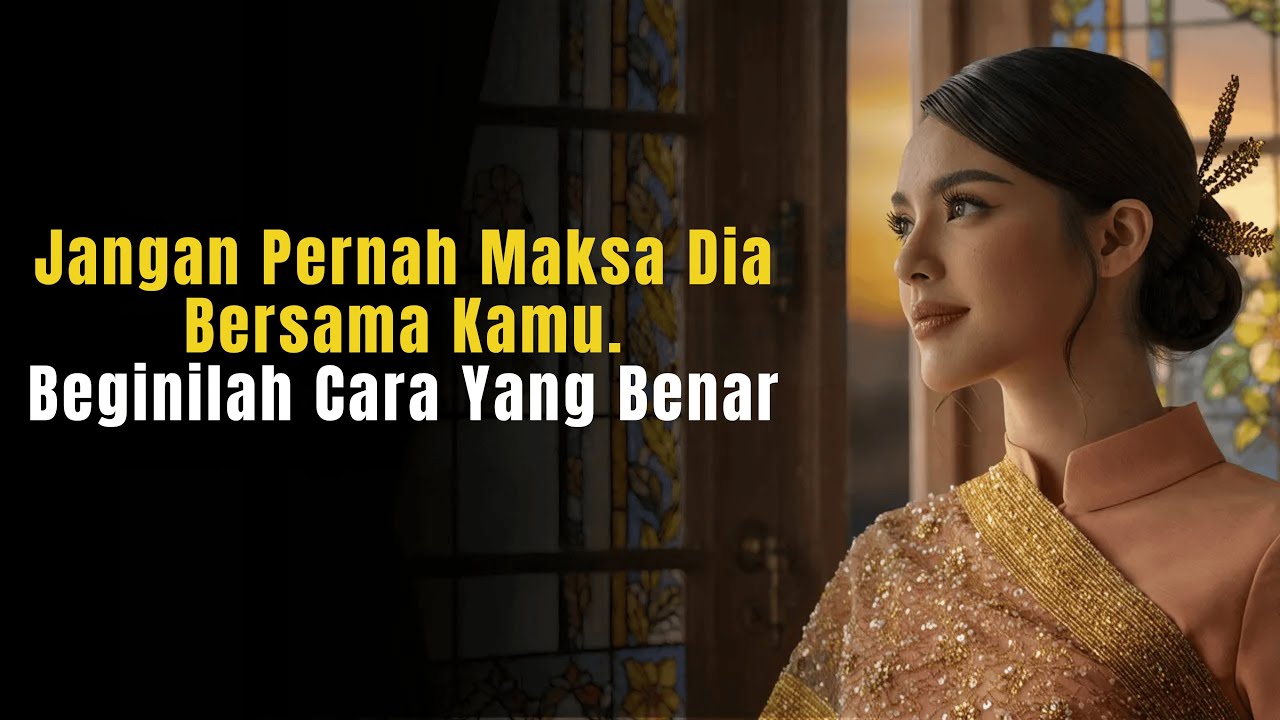Jangan Pernah Maksa Dia Bersama Kamu… Begini Cara yang Benar! (psikologi gelap) | Filsafat Stoikisme