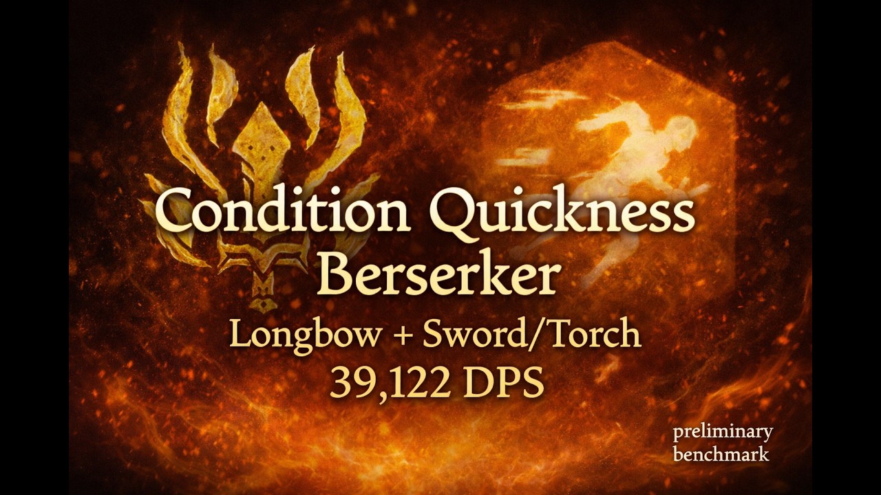 Condition Quickness Berserker 39,122 (preliminary)