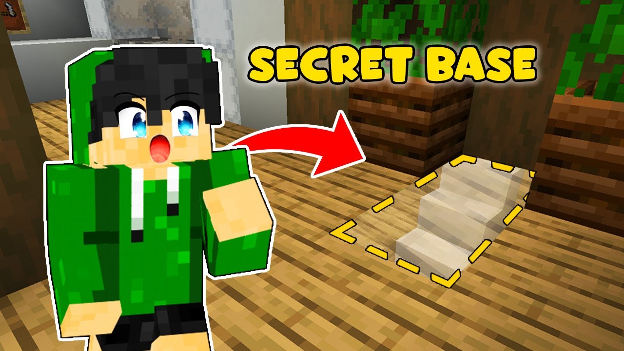 Esoni Built a SECRET BASE in OMOCITY | Minecraft (Tagalog)