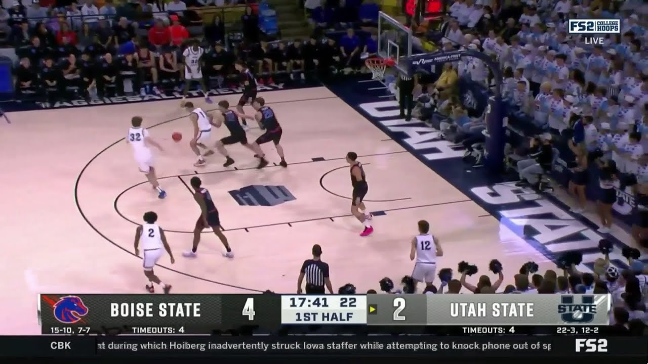 #MWMBB HIGHLIGHTS: Utah State's 75-56 win over Boise State