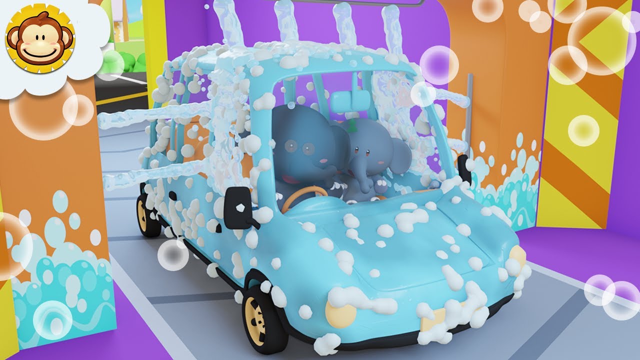 Lagu Anak Anak | Cuci Mobil di Carwash