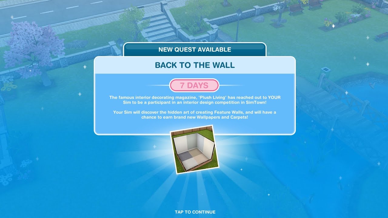 CARA MENYELESAIKAN 🏠 BACK TO THE WALL | The Sims Freeplay Indonesia 