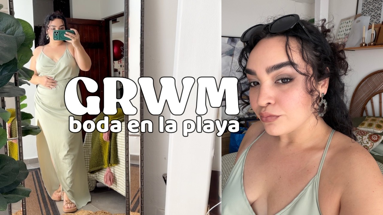 Arréglate conmigo para boda en la playa 🌊✨ (trucos de alguien que sí vive aquí)