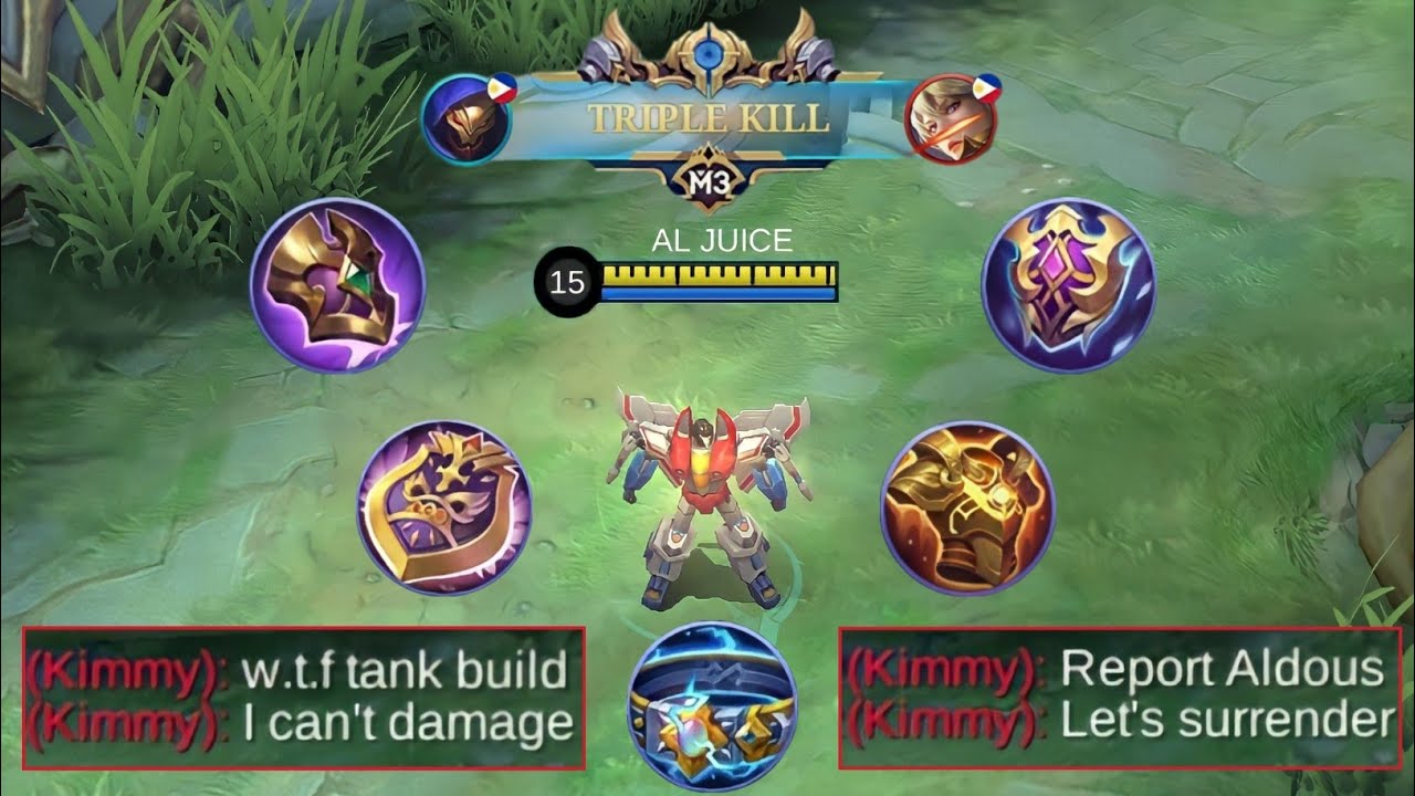 TANK BUILD ALDOUS IS TOTALLY INSANE!!!