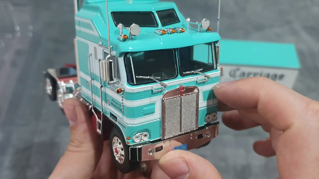 Camiones Americanos - #02 Kenworth K100 Aerodyne Unboxing - CajaAbierta -