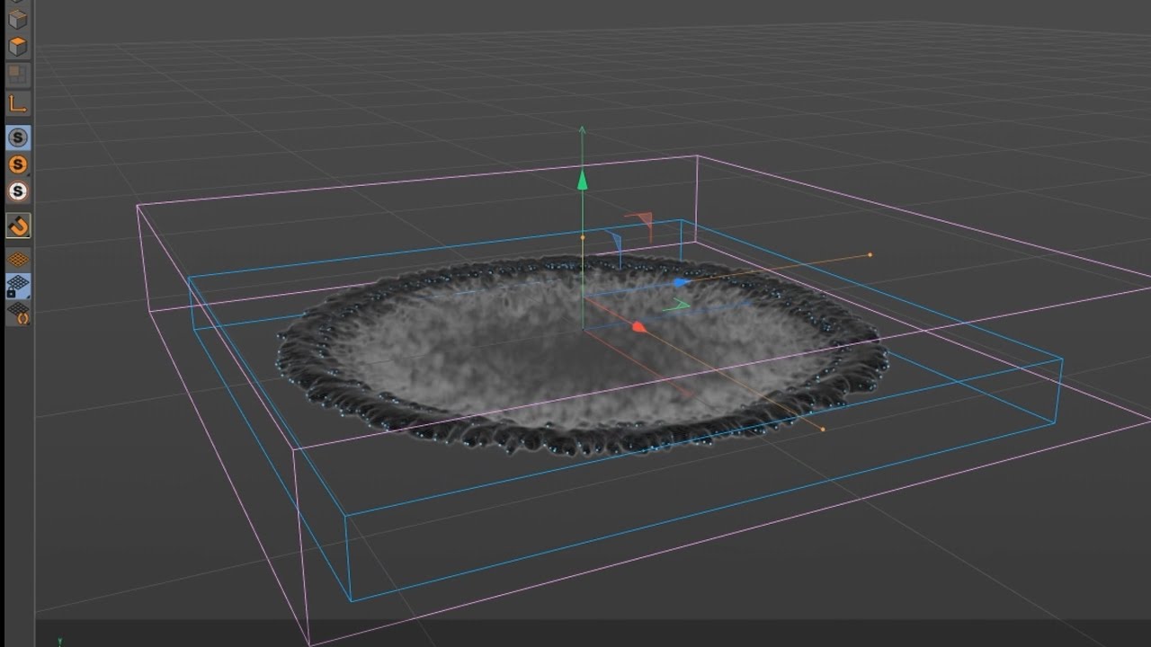 Explode Outwards with Xparticles and Cinema4D Tutorial