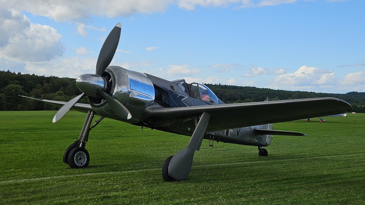 Focke-Wulf Fw 190 at OTT Hahnweide 2025 [4K]