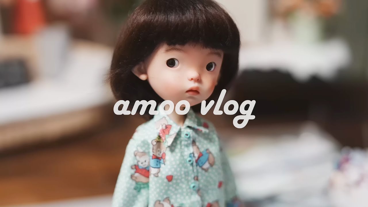 [vlog] 68. 1월의 의상은 물 건너가고 2월의 의상, 그러나 벌써 3월!  인형옷 만드는 브이로그