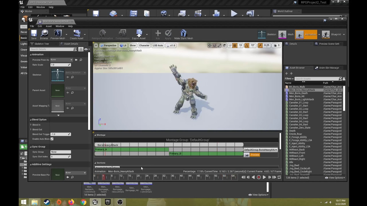 Character Animation Blueprints In Unreal