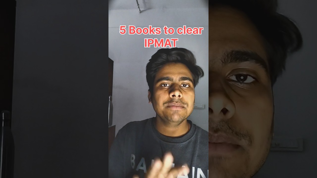 5 Books to crack ipmat within 60 days
