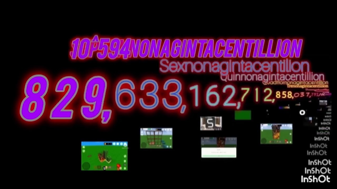 Numbers 1 to 1 Novemnonagintacentillion (199/200) Ducentillion