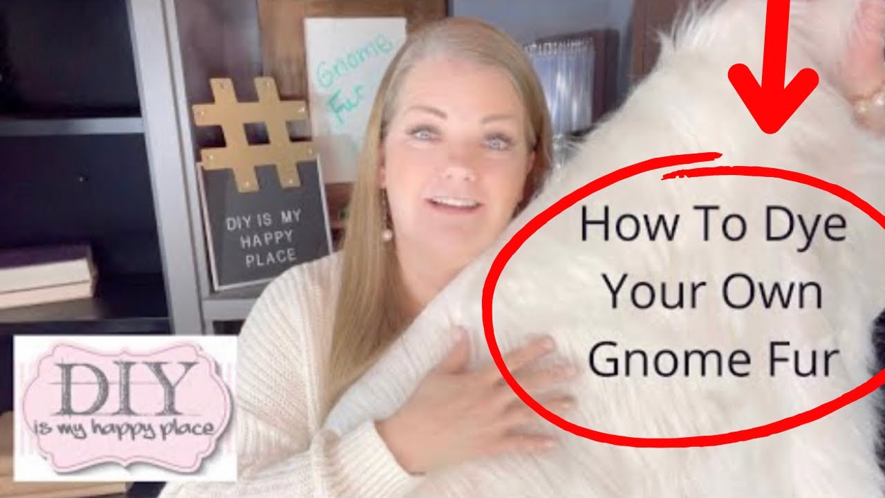 ⭐️ How to Dye Faux Fur for DIY Crafts - So Easy It Will Blow Your Mind!