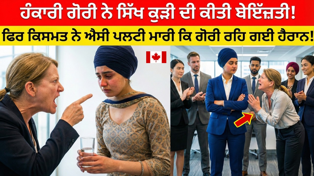 🇨🇦 ਕੈਨੇਡਾ ਵਿੱਚ ਸਿੱਖ ਕੁੜੀ ਦੀ ਬੇਇਜ਼ਤੀ ਤੋਂ ਲੈ ਕੇ ਉਸੇ ਕੰਪਨੀ ਦੀ ਮਾਲਕ ਬਣਨ ਤੱਕ ਦੀ ਹੈਰਾਨ ਕਰ ਦੇਣ ਵਾਲੀ ਕਹਾਣੀ!