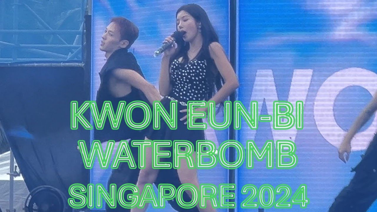 Kwon Eun-bi 권은비 Waterbomb Singapore 2024 fancam @KWONEUNBI