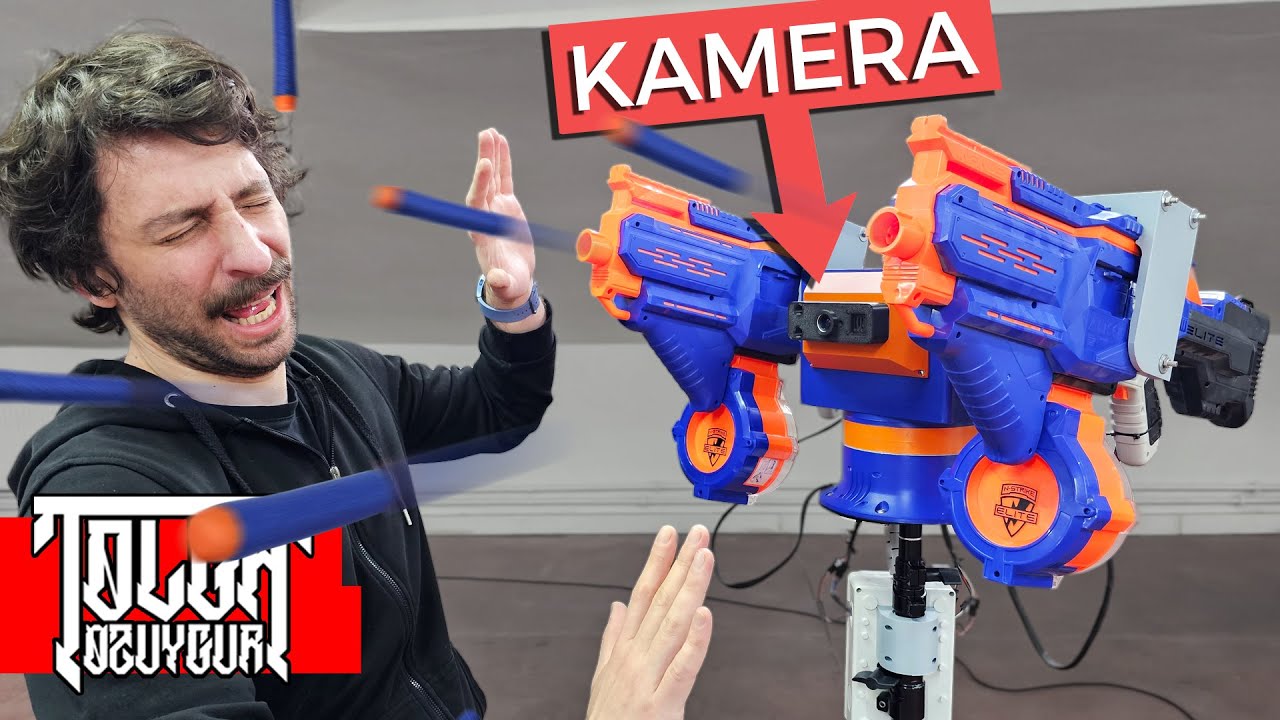 Otomatik Hedef Alan Nerf Silahı - v2.0