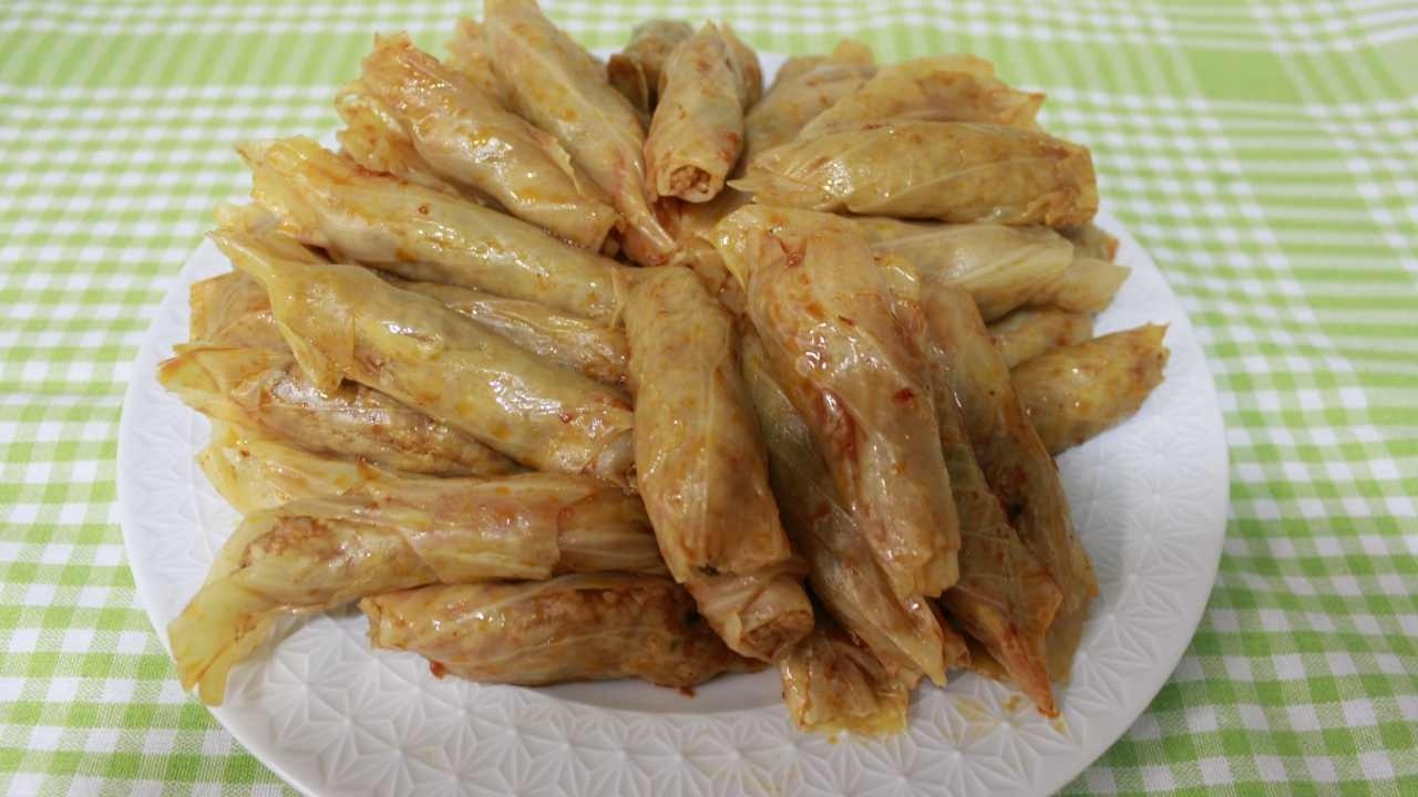 Elazığ Usulü Beyaz Lahana Sarması Yapılışı/Yok Böyle Bir Lezzet👌🏼