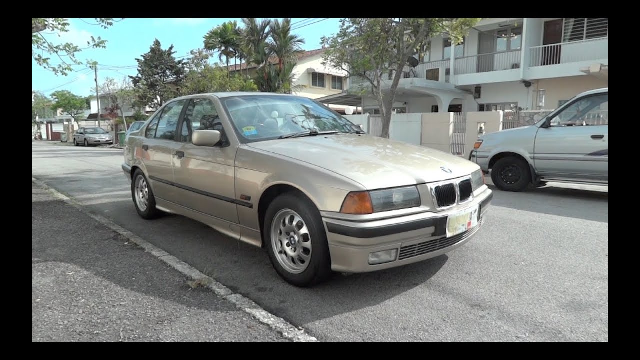 1995 BMW 325i (E36) Start-Up, Full Vehicle Tour, and Quick Drive