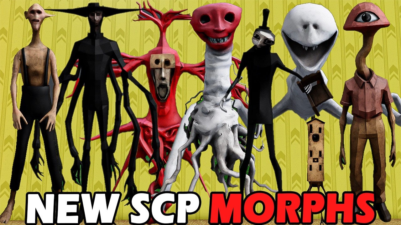 How To Get All 8 New SCP Morphs in SCP MORPH [Roblox]