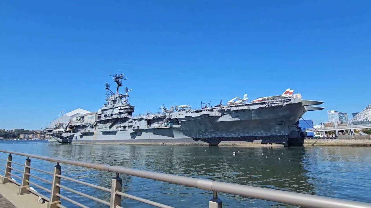 Pier 86 on the Hudson River is where the Intrepid Sea, Air & Space museum is located.