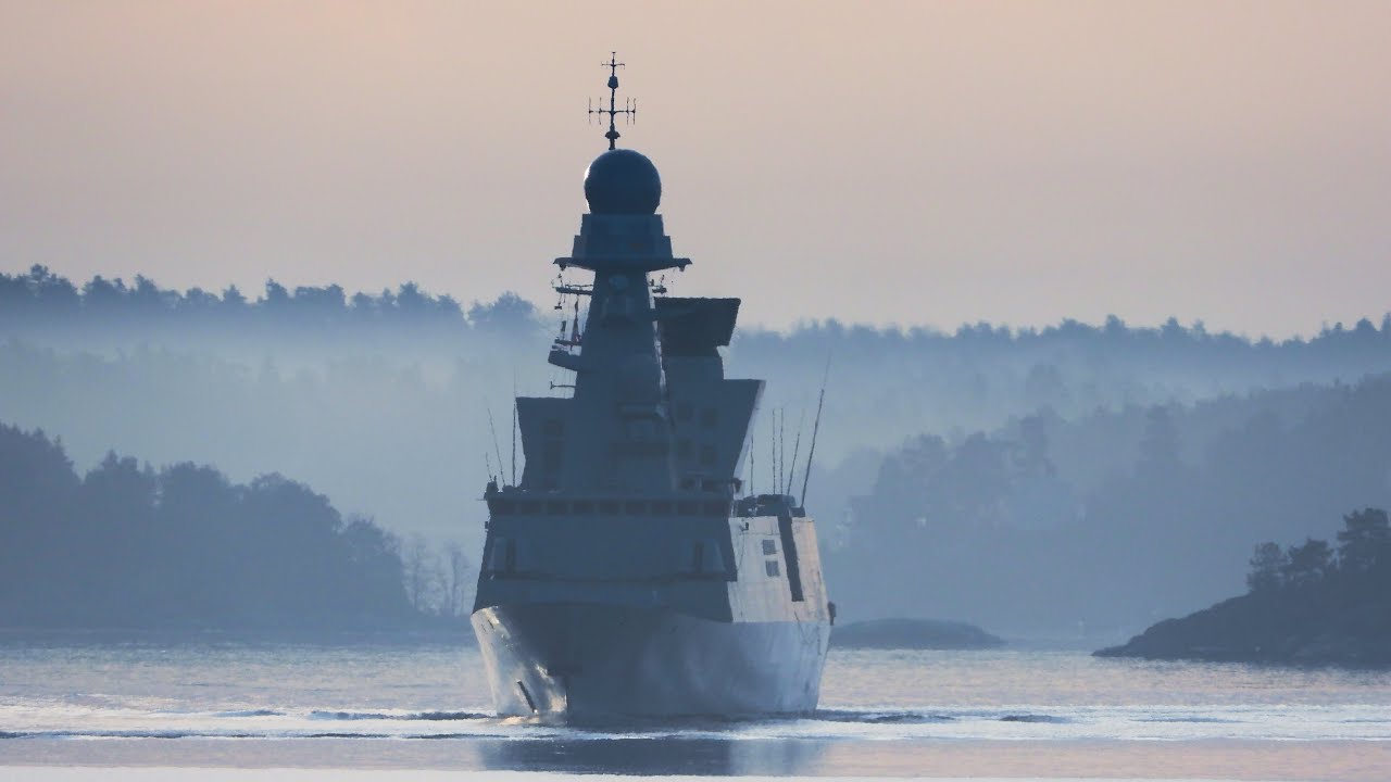 French Frigate Chevalier Paul in Stockholm