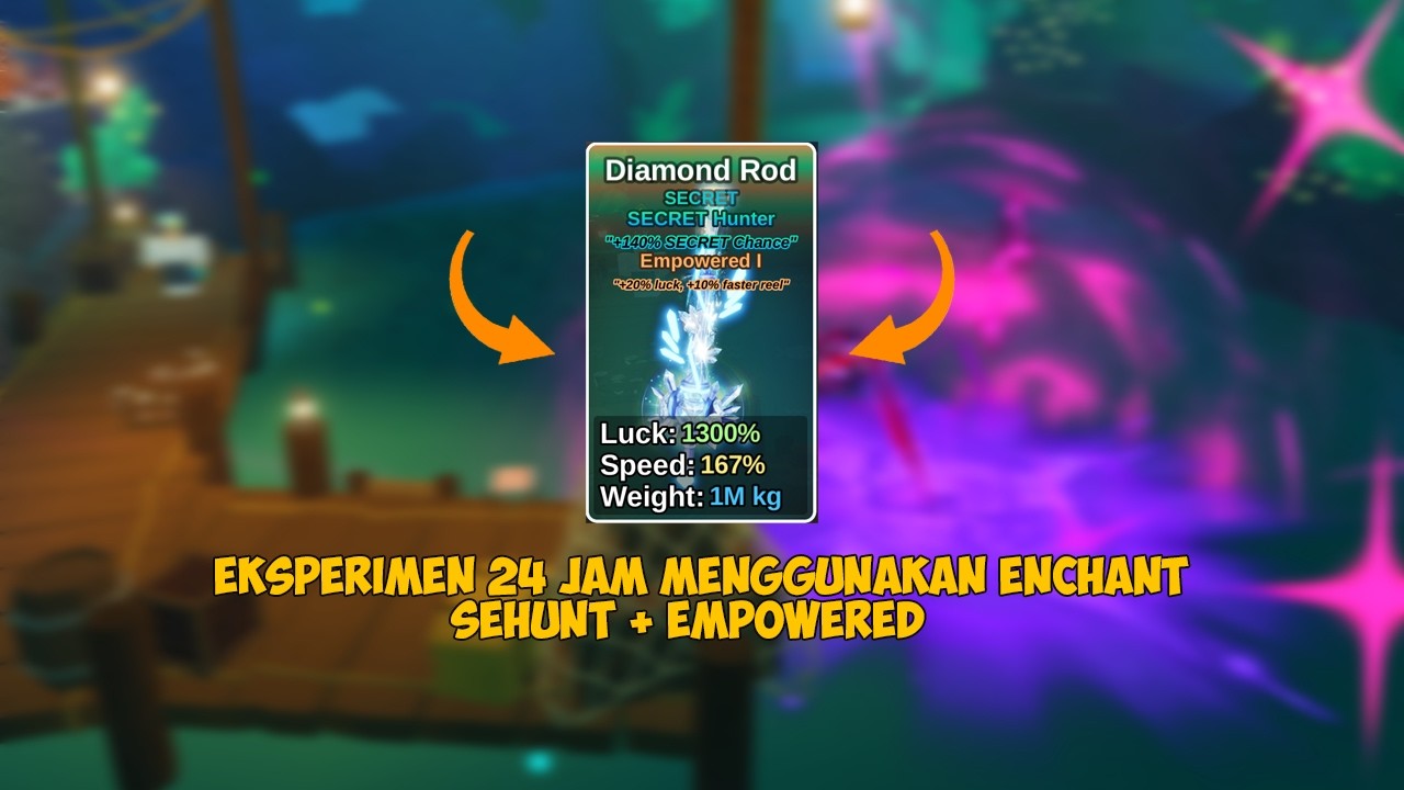 EKSPERIMEN 24 JAM DI CRYSTAL DEPTHS!! - ROBLOX FISH IT