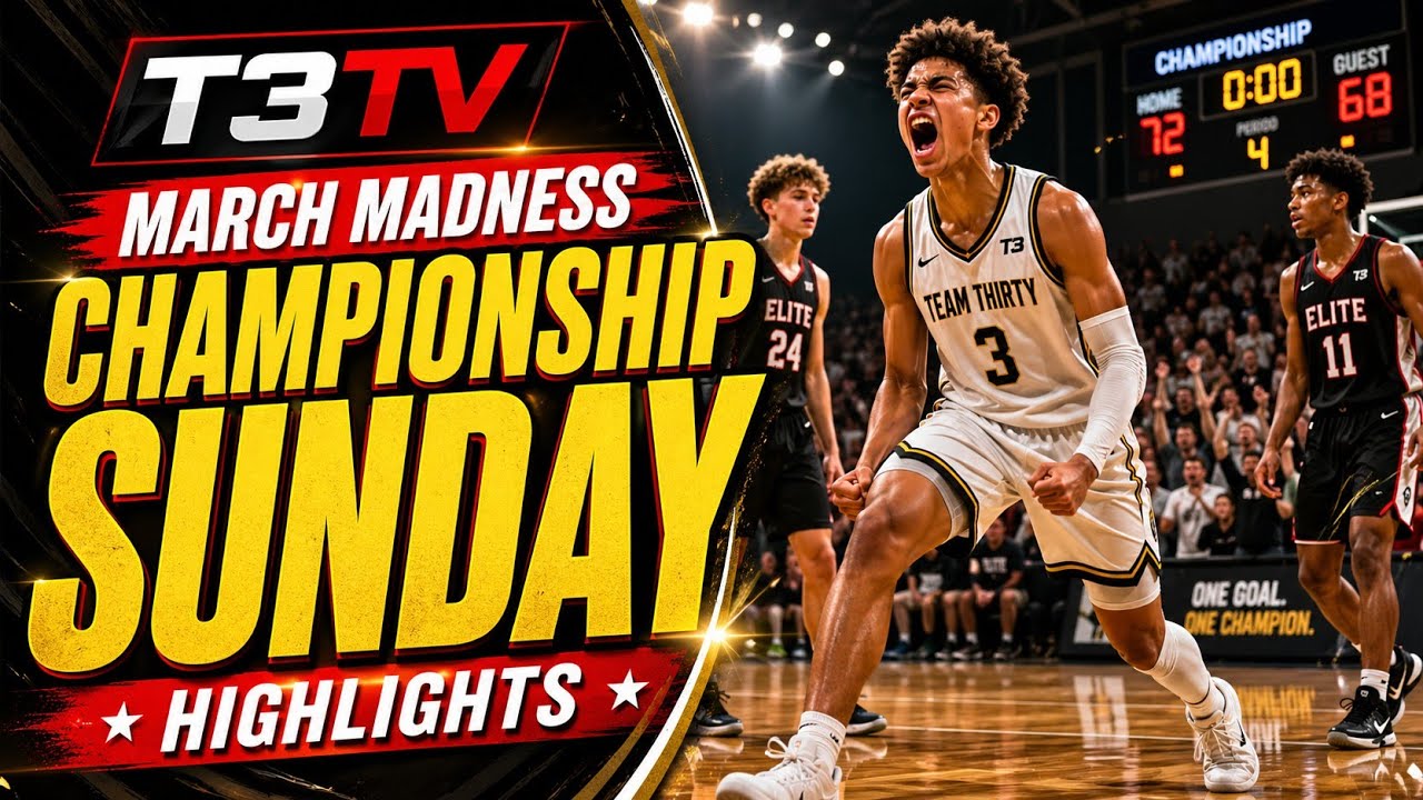 T3TV March Madness Championship Sunday Highlights