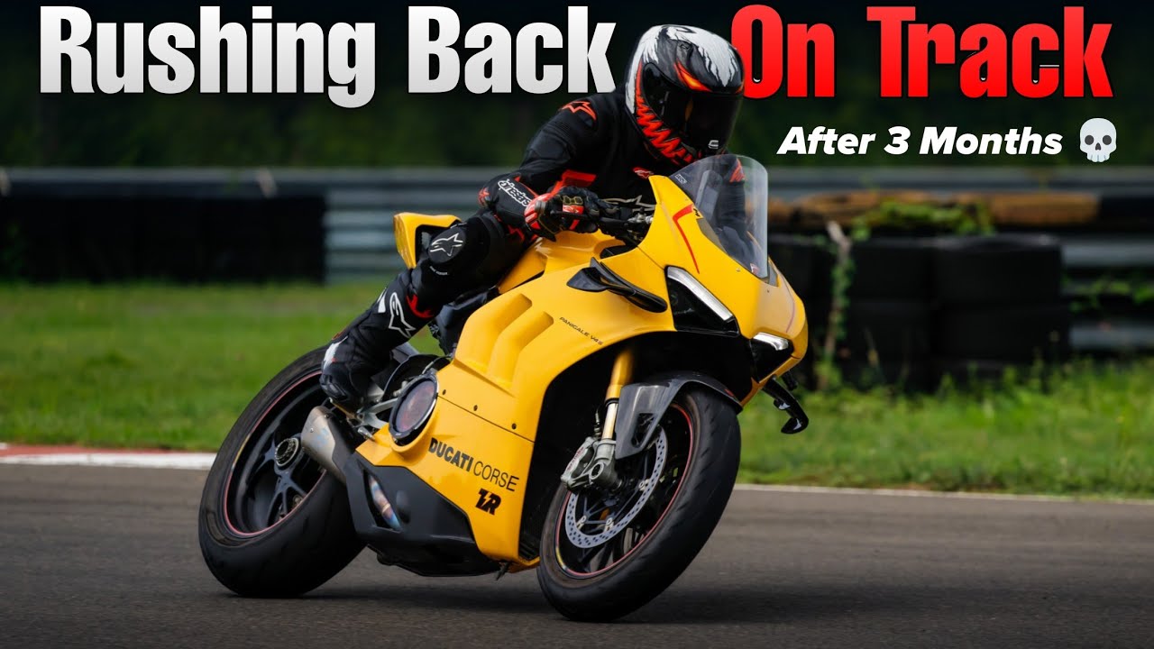 ರೇಸ್ ಟ್ರ್ಯಾಕ್ ನಲ್ಲಿ ಗುದ್ದಾಟ | Riding After 3 MONTHS - Ducati Panigale | MMRT