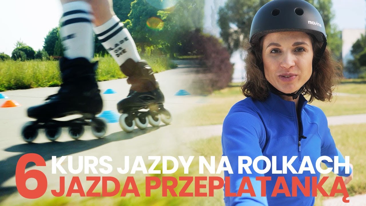 Kurs jazdy na rolkach | Odcinek 6 | Jazda po łuku przekładanką