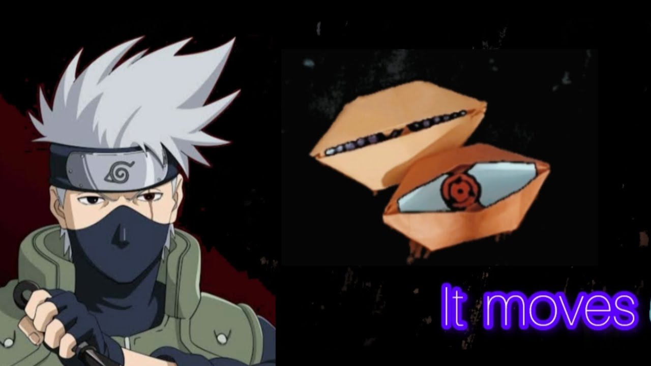 How to make moving Sharingan/Rinnegan eye 👀 with paper 😱 | Paper craft | Naruto craft | ART BY VIRU
