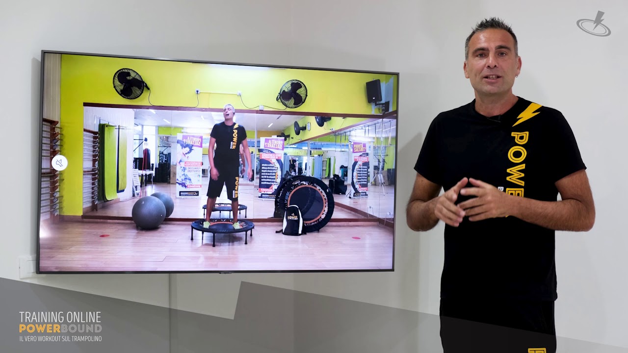 Allenamento online con Trampolino Elastico - Power Bound