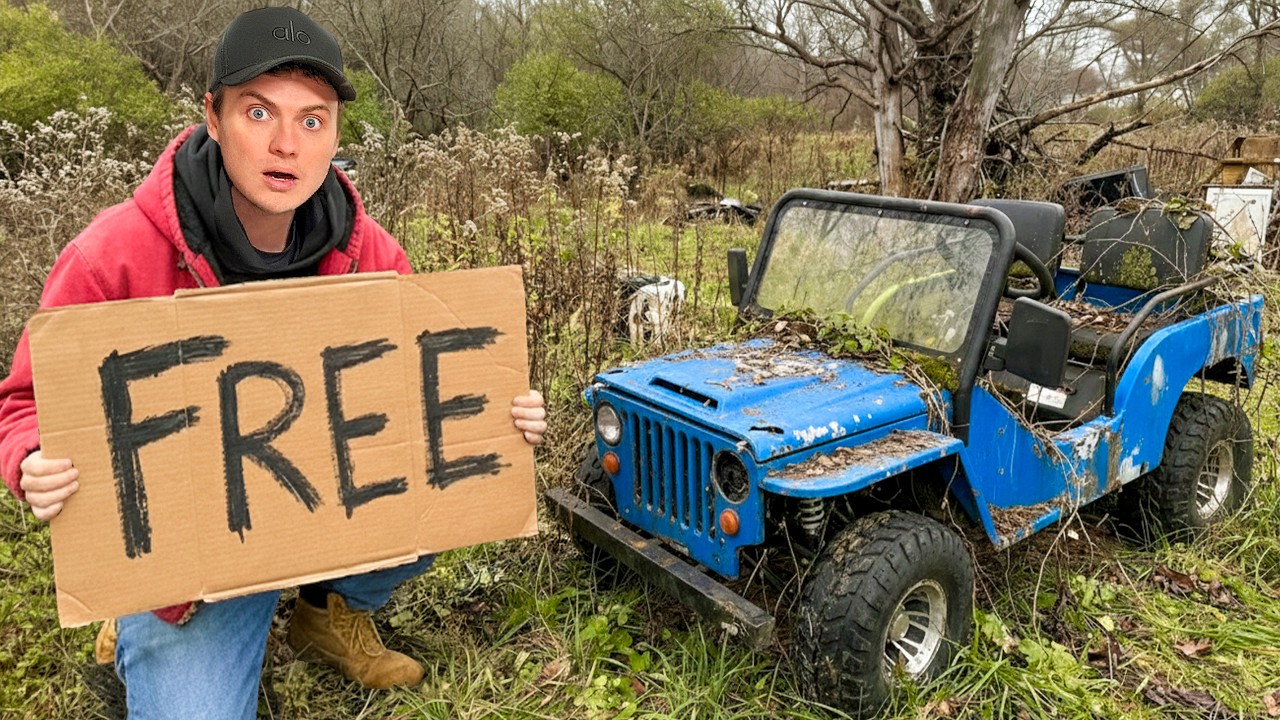 FREE MINI JEEP - SAVE or SCRAP?!