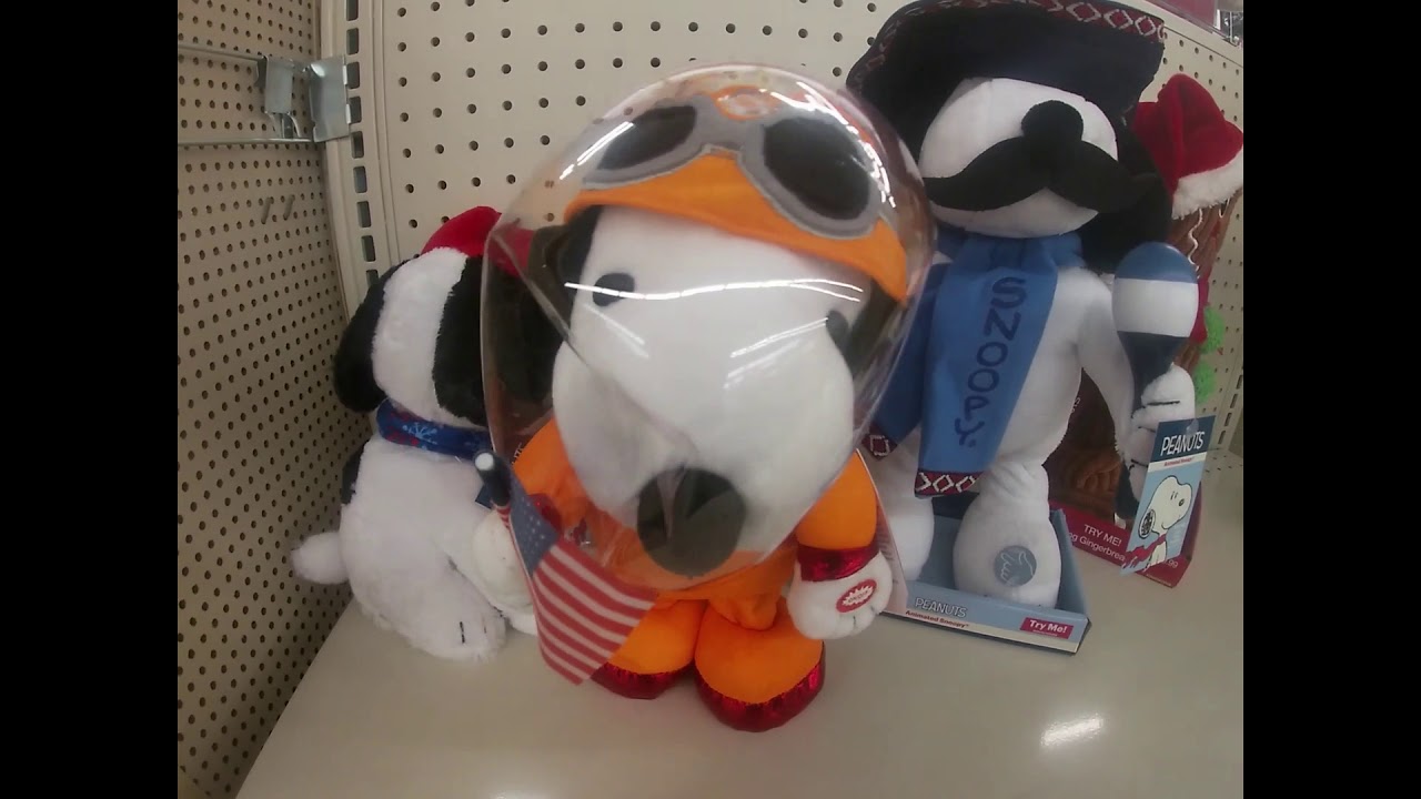 Christmas 2019 Gemmy and Other Animatronics from CVS and The Hallmark Store Snoopy in Space