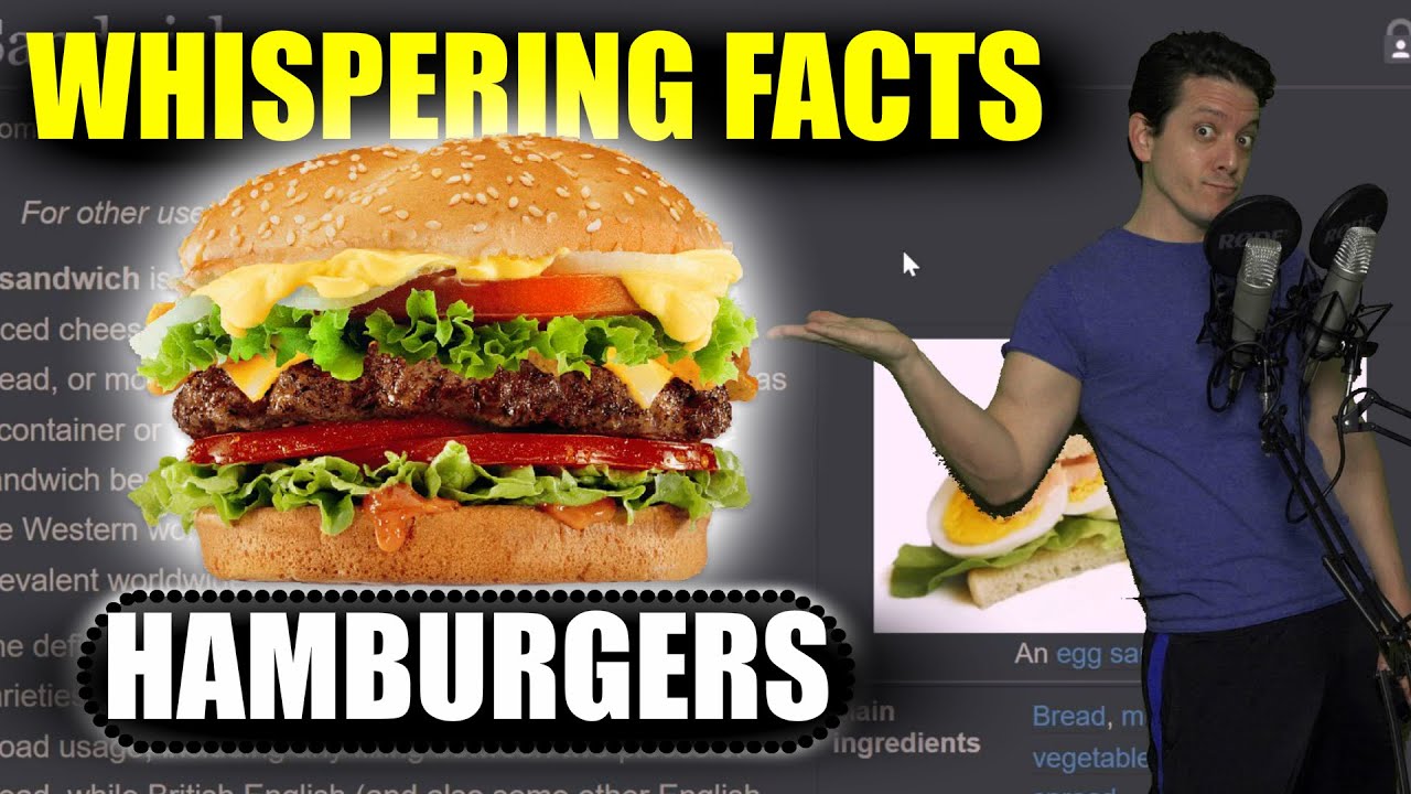 Whispering Facts about Hamburgers from Wikipedia (ASMR)